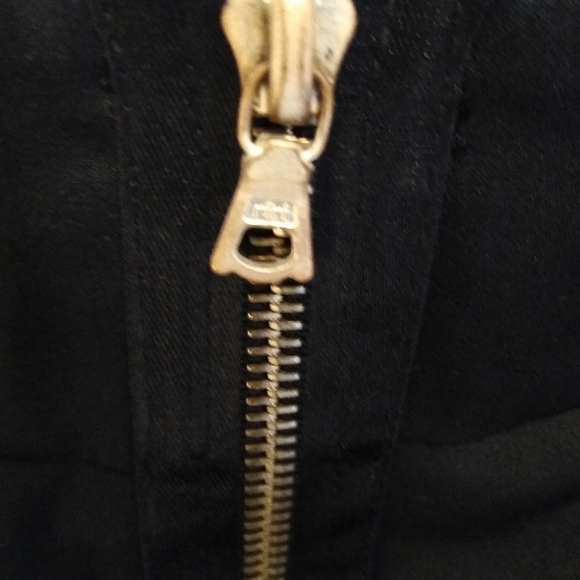 Y2K Designer Merino Wool Color block Skirt - Picture 5 of 8